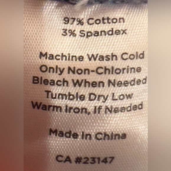 Talbots size 4P Teal Blue and purple skirt - Picture 6 of 6